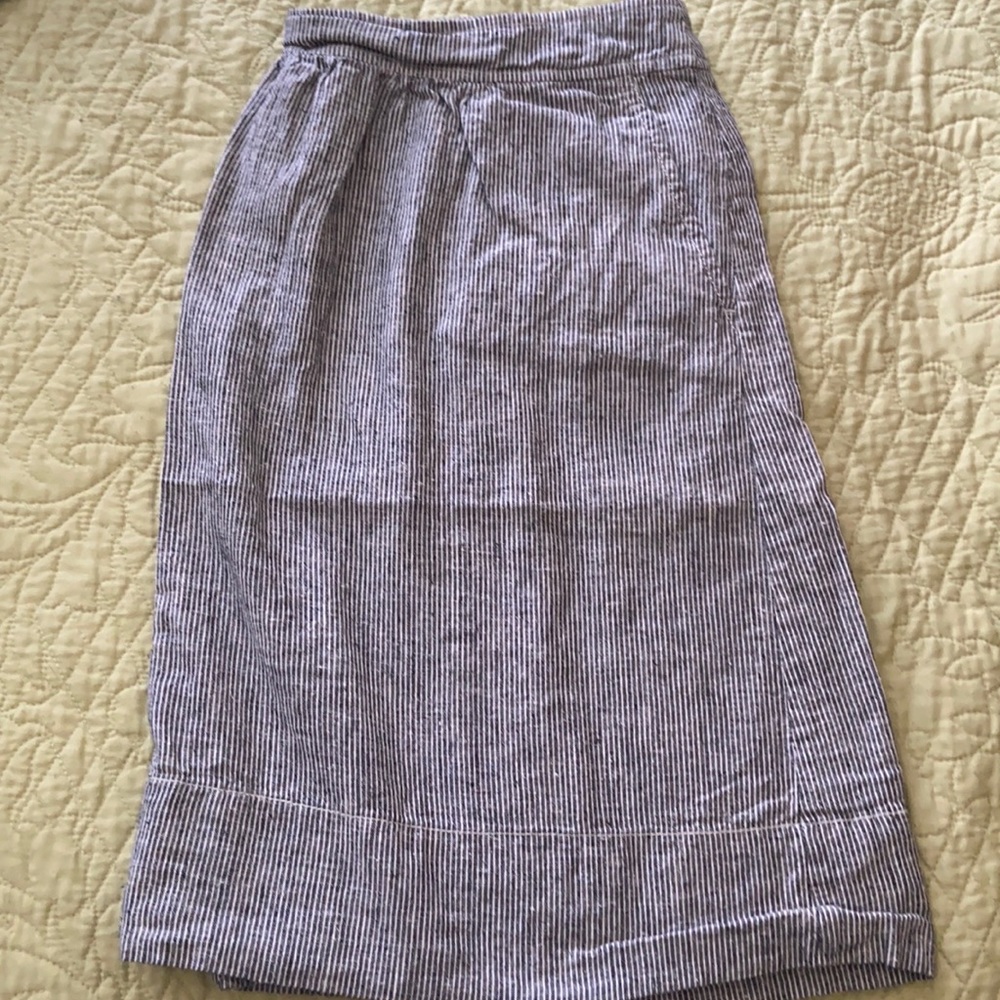 Striped skirt